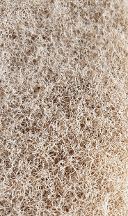 Tan Scotchbrite material for gaskets and seals