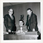 Web Seal early management team, circa 1969 Hydraulic and Pneumatic Seals from Web Seal Inc.