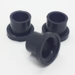 Flexible black rubber seals