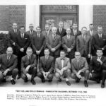 Don Hurley, front row, 4th from left, with trademark bowtie Web Seal custom sealing solutions
