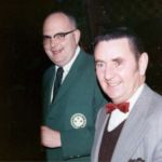 Jerry Crowley (l.), longtime customer service vice president, with Don Hurley Custom Molded Seals from Web Seal Inc.